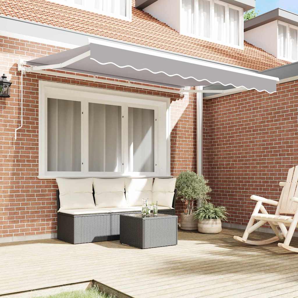 Kailastud raam Helehall 250 x 200 cm Polüester PU-kattega