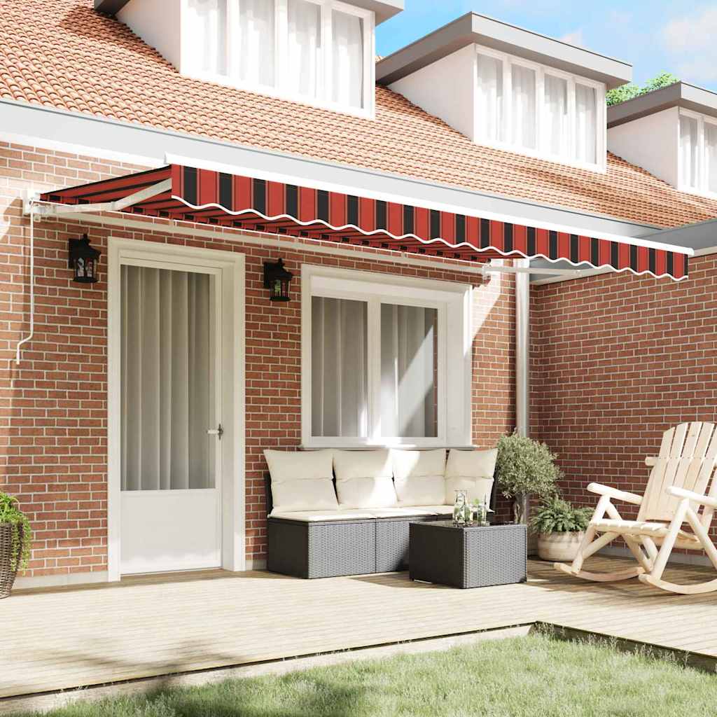 Kailastud raam Oranž ja Must 350 x 200 cm Polüester PU-kattega
