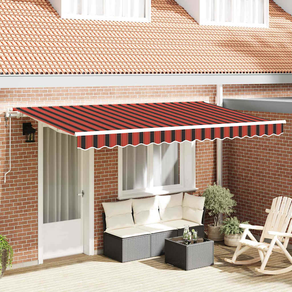 Kokkuvolditav varikatus Oranž 350 x 200 cm kangas