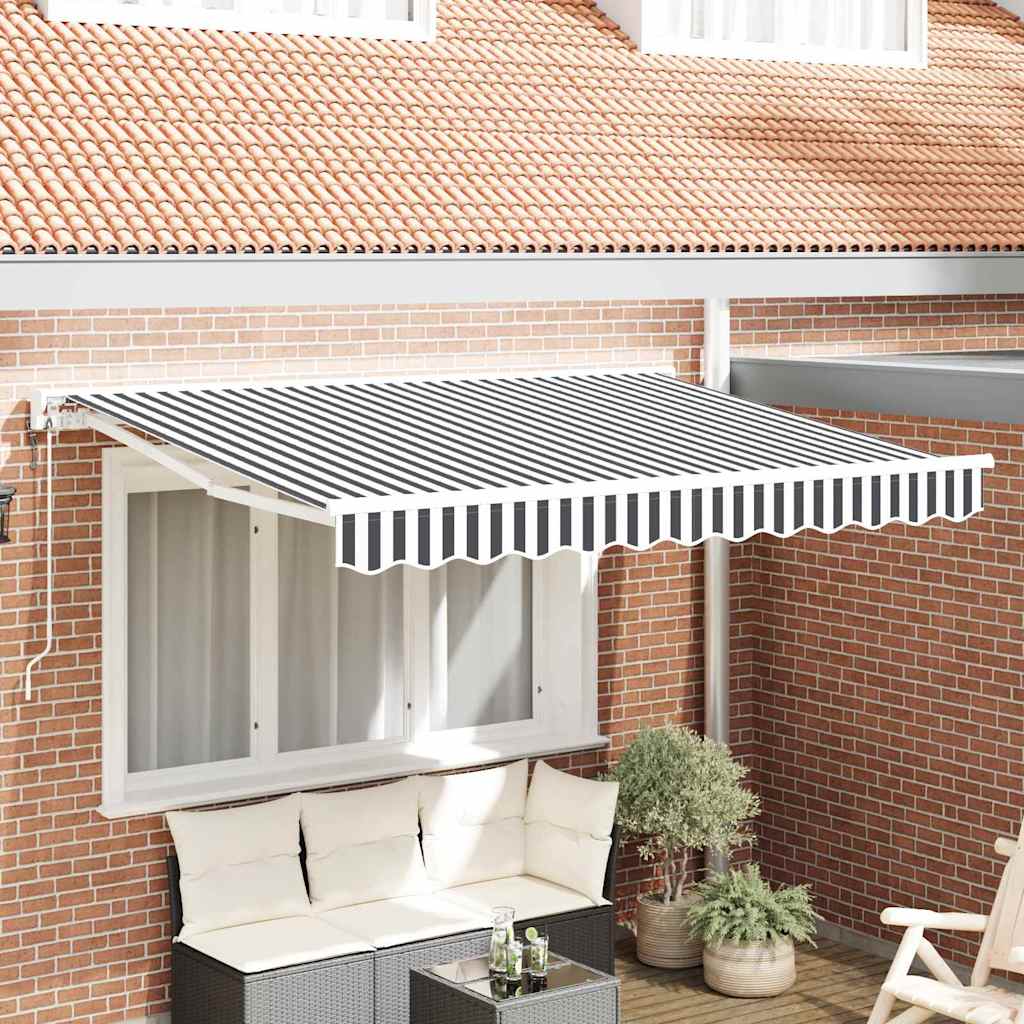 Kailastud raam Anthracite ja valge 350 x 200 cm