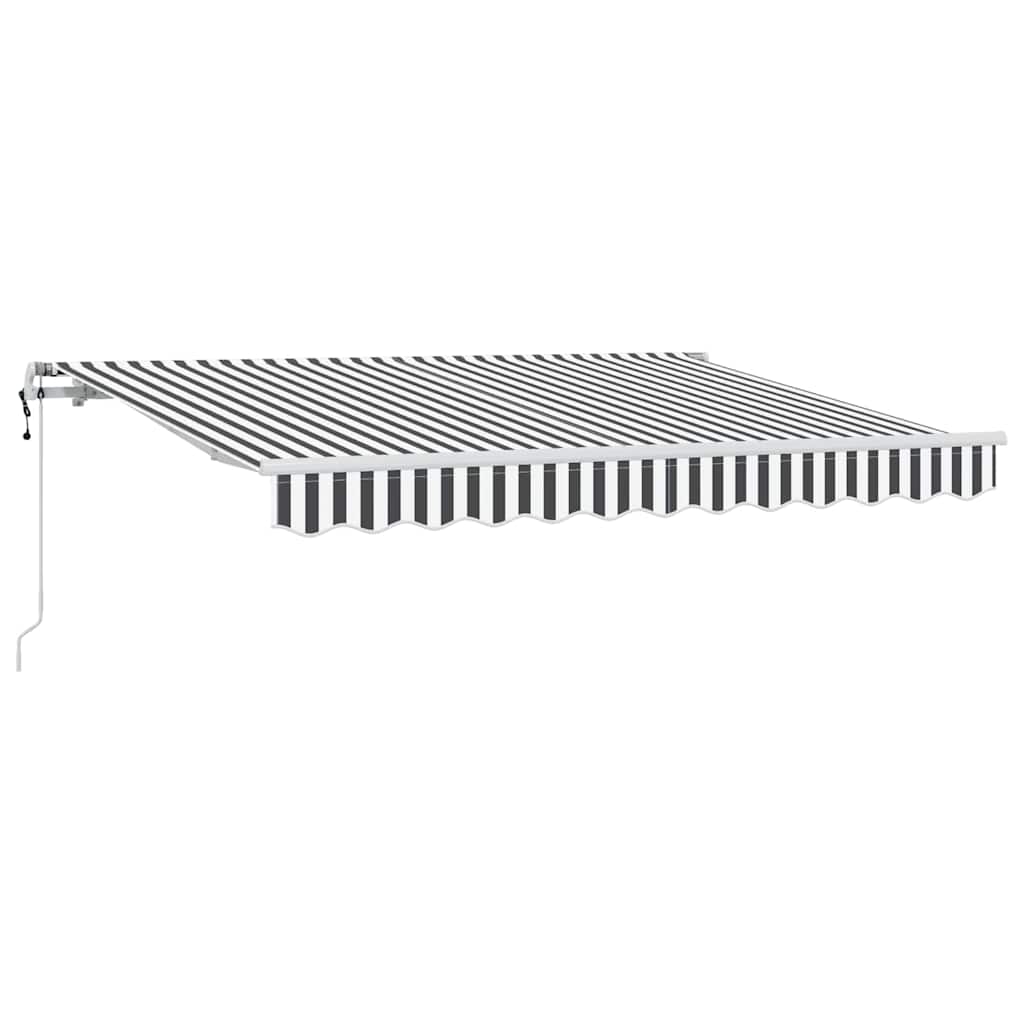 Kokkuvolditav varikatus Antratsiit 350 x 200 cm kangas
