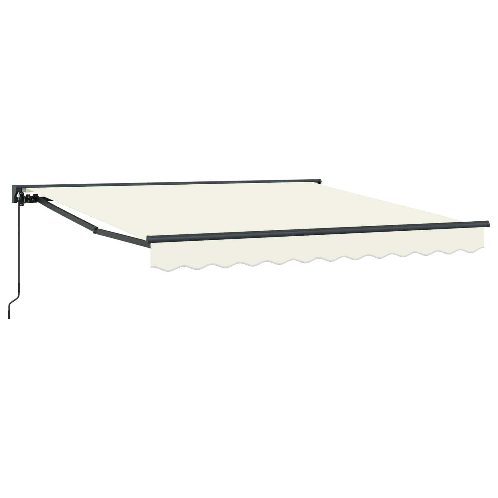 Kailastud raam Kreemjas 300 x 250 cm Polüester PU-kattega