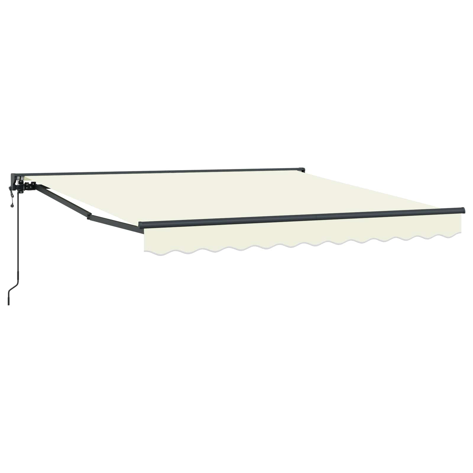 Kailastud raam Kreemjas 300 x 250 cm Polüester PU-kattega