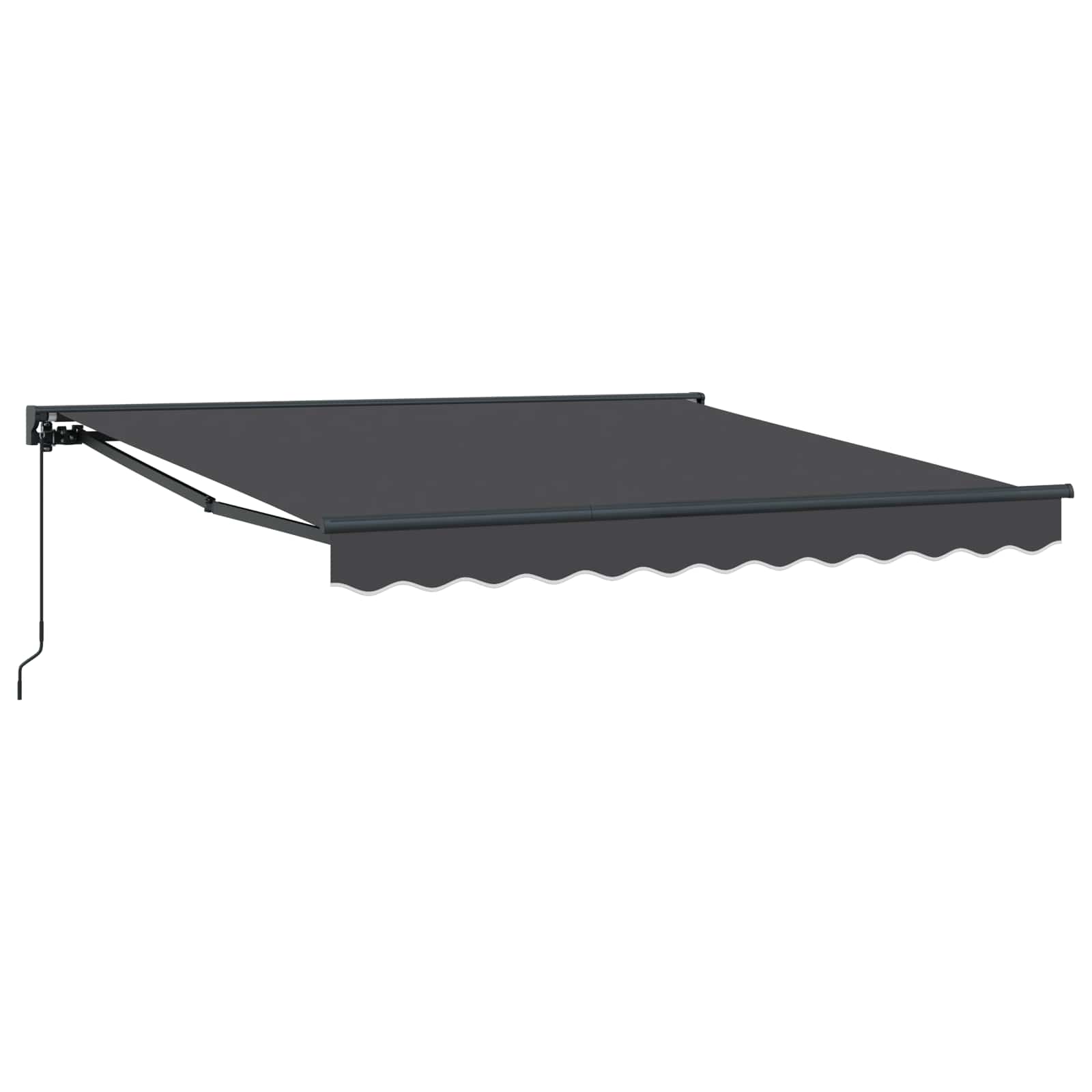 Kailastud raam Antratsiit 300 x 250 cm Polüester PU-kattega