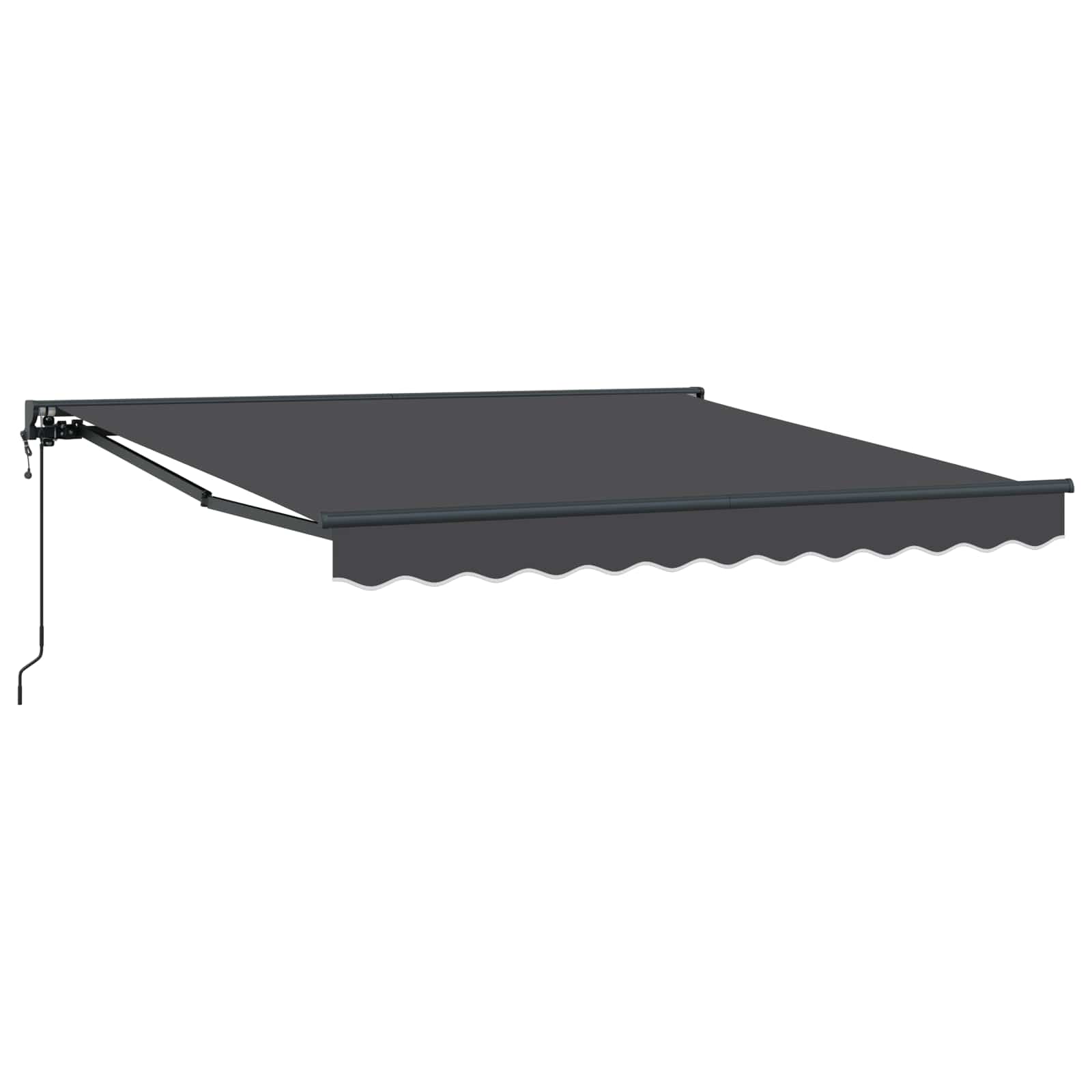 Kailastud raam Antratsiit 300 x 250 cm Polüester PU-kattega