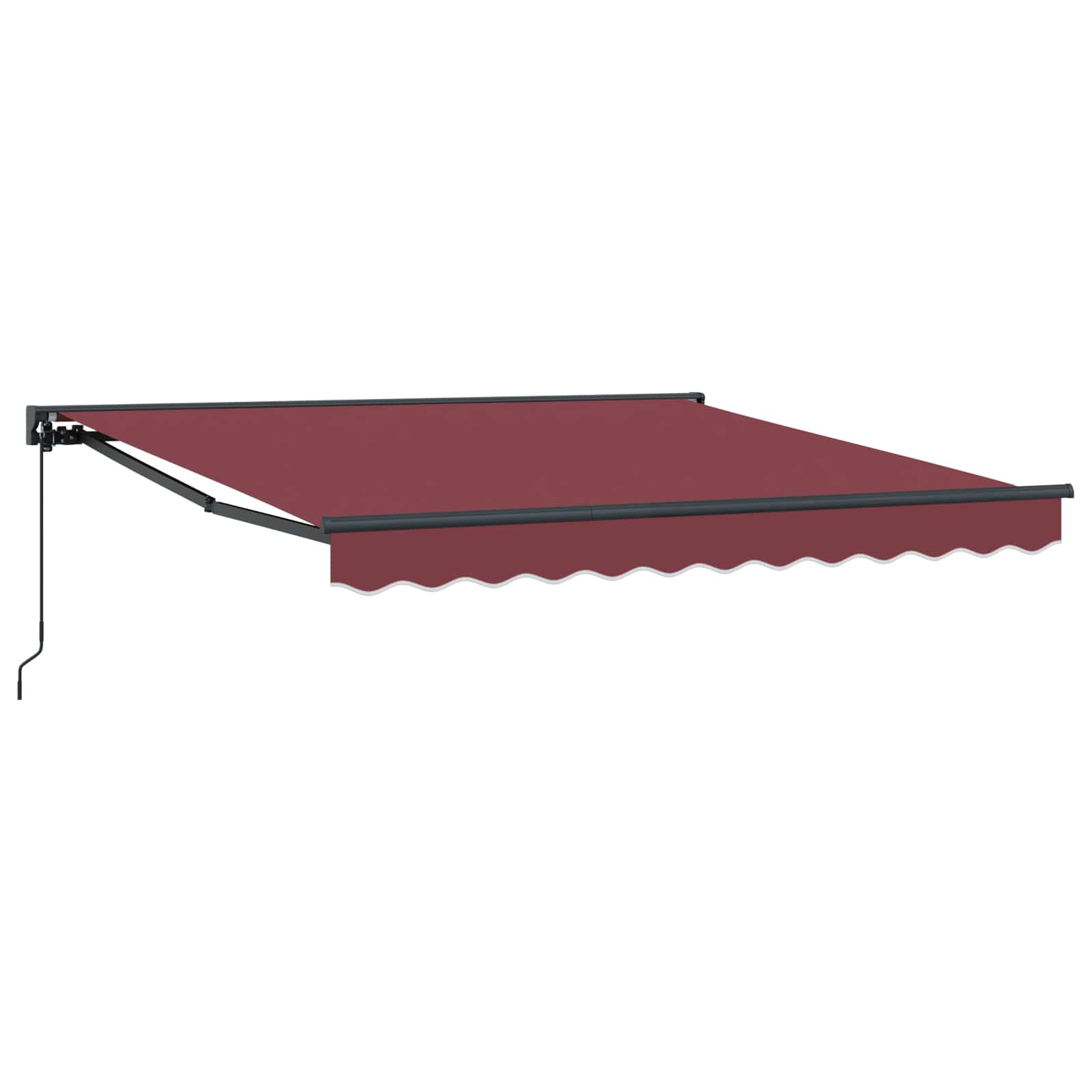 Kailastud raam Veinipunane 300 x 250 cm Polüester PU-kattega