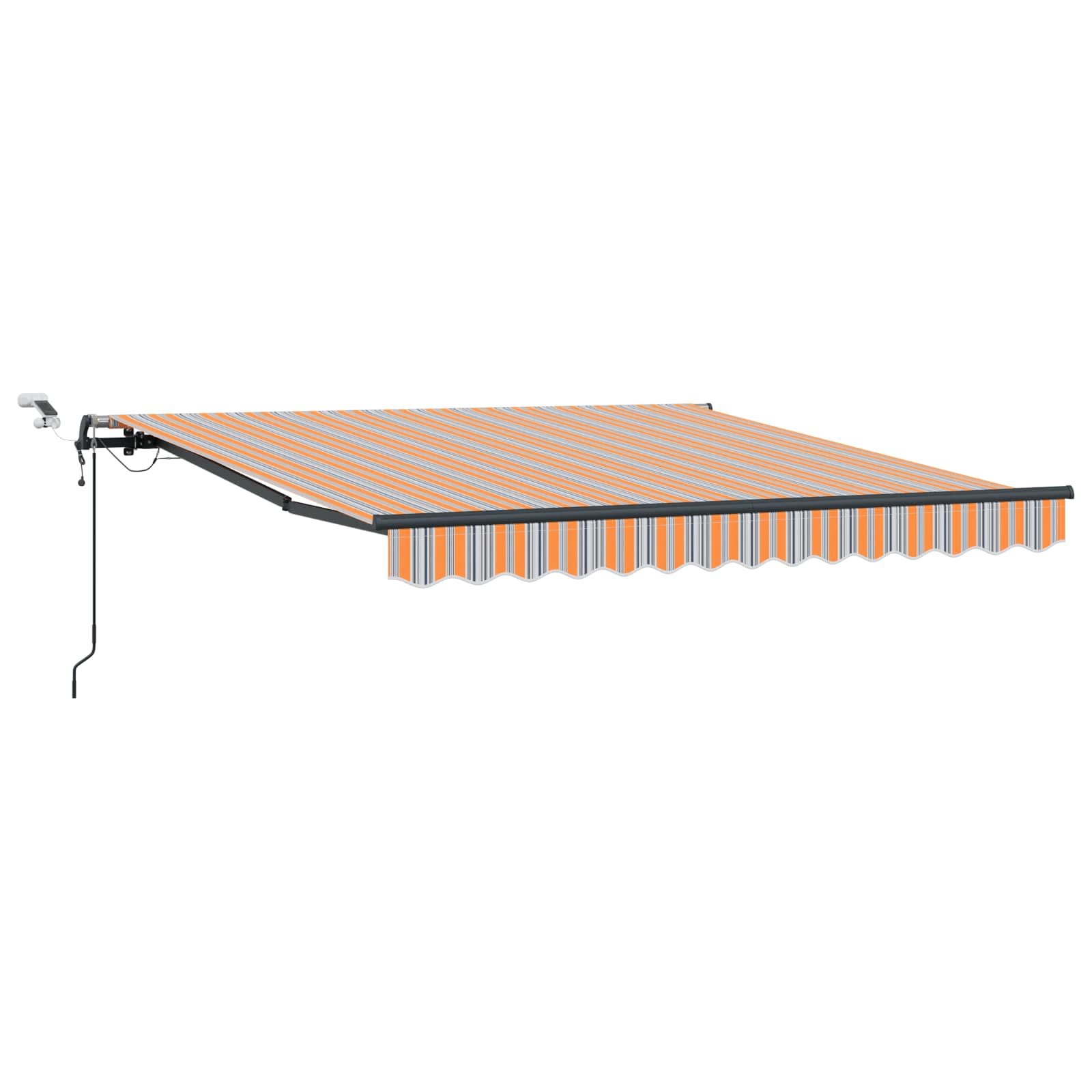 Kokkuvolditav varikatus Mitmevärviline 300 x 250 cm Polüester