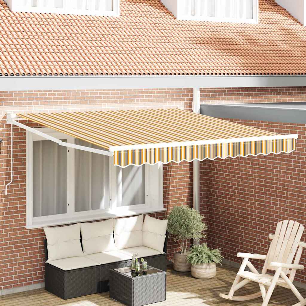 Kokkuvolditav varikatus Mitmevärviline 300 x 250 x 165 cm