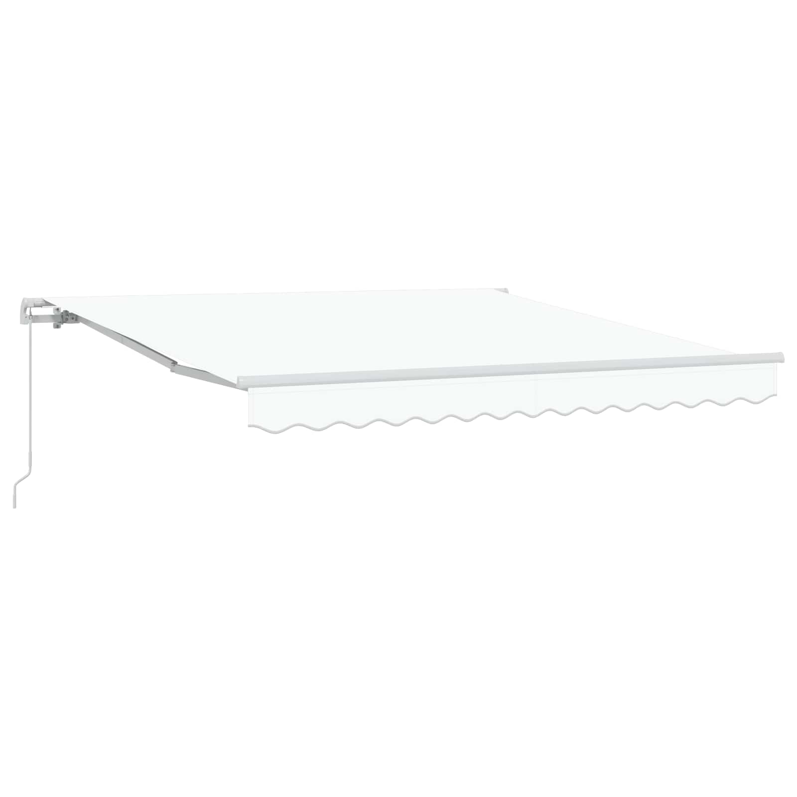 Kokkuvolditav varikatus Valge 300 x 250 x 165 cm