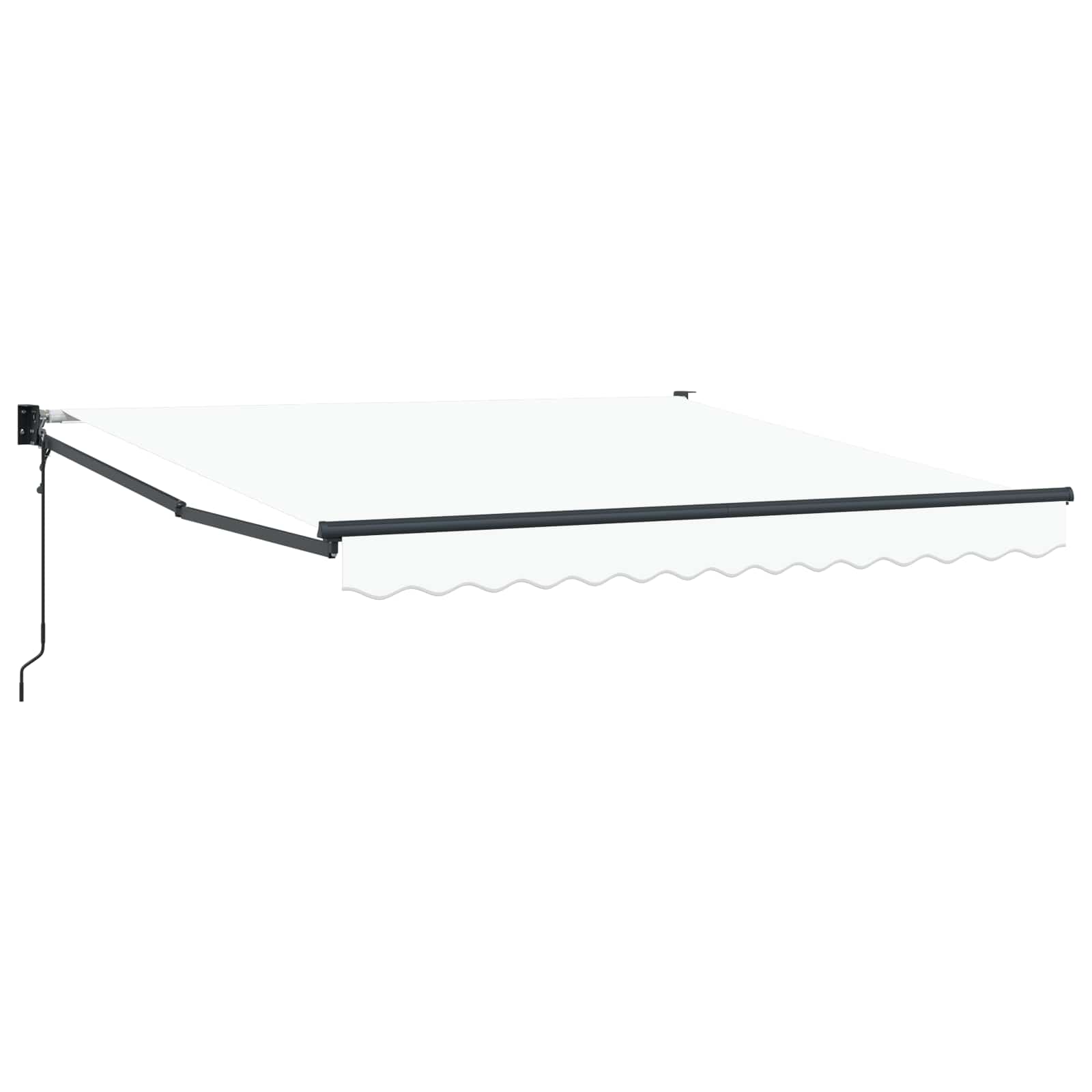 Kokkuvolditav varikatus Valge 300 x 250 x 165 cm