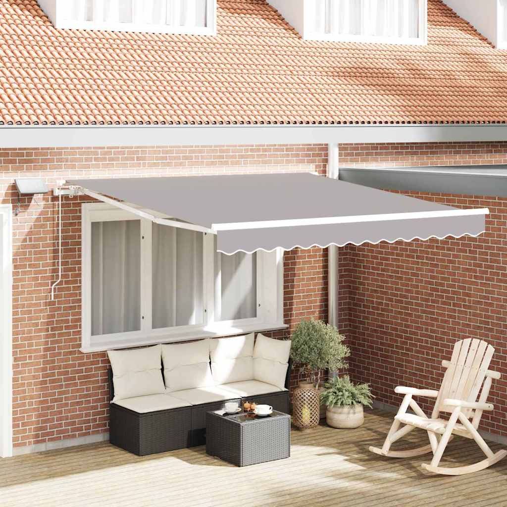 Kokkuvolditav varikatus Helehall 300 x 250 cm