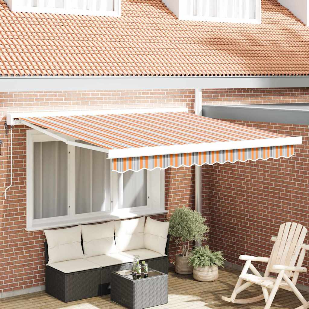 Kokkuvolditav varikatus Mitmevärviline 350 x 250 x 165 cm