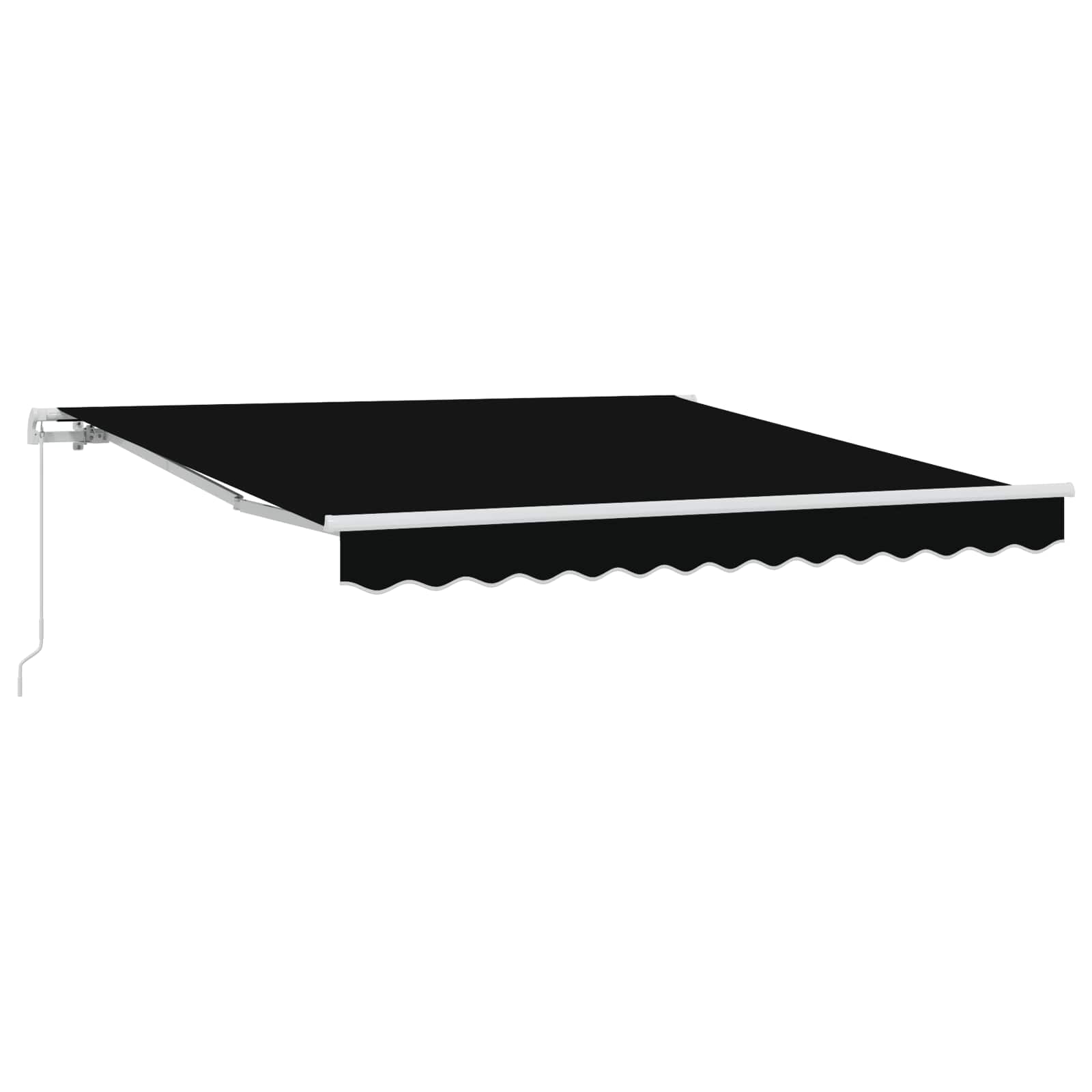 Kokkuvolditav varikatus Must 350 x 250 cm