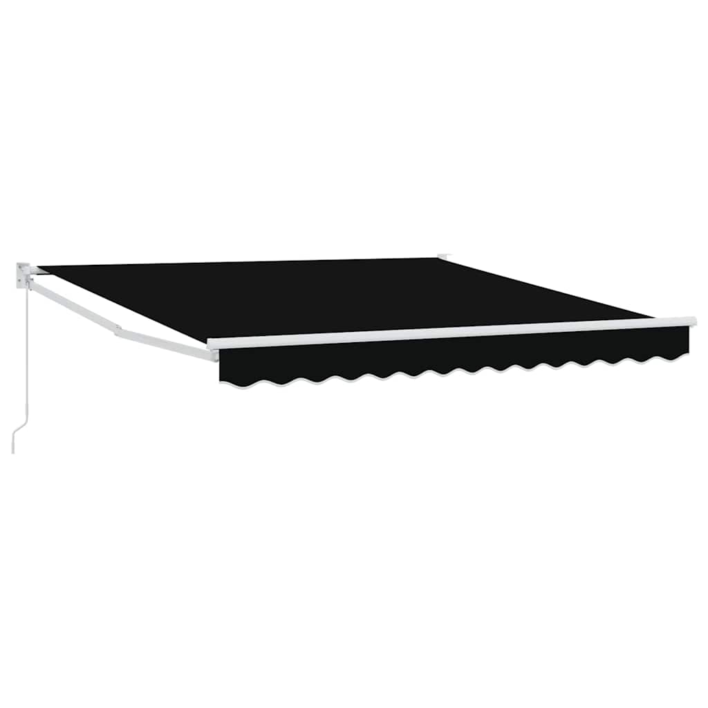 Kokkuvolditav varikatus Must 350 x 250 cm