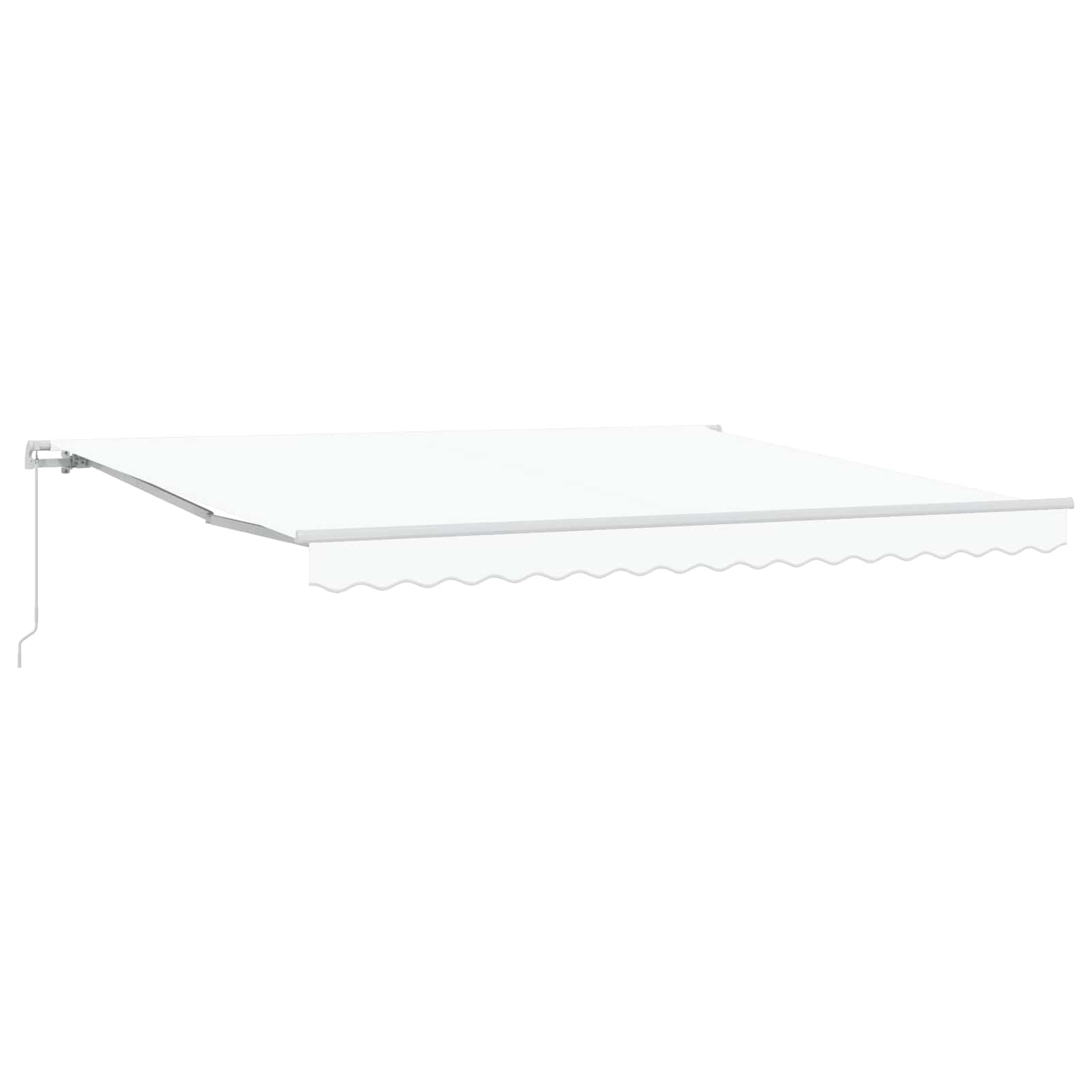 Kokkuvolditav varikatus Valge 400 × 300 cm