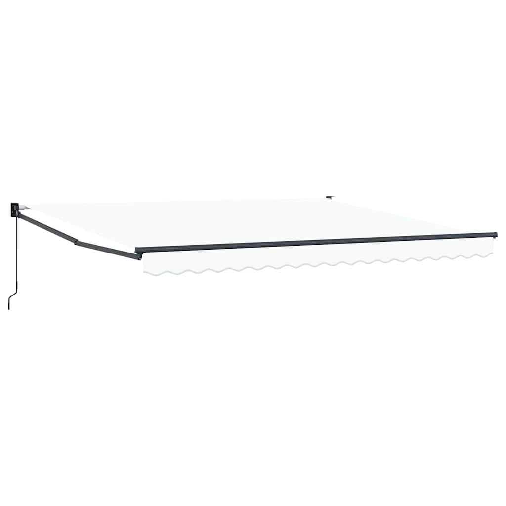Kokkuvolditav varikatus Valge 400 × 300 cm