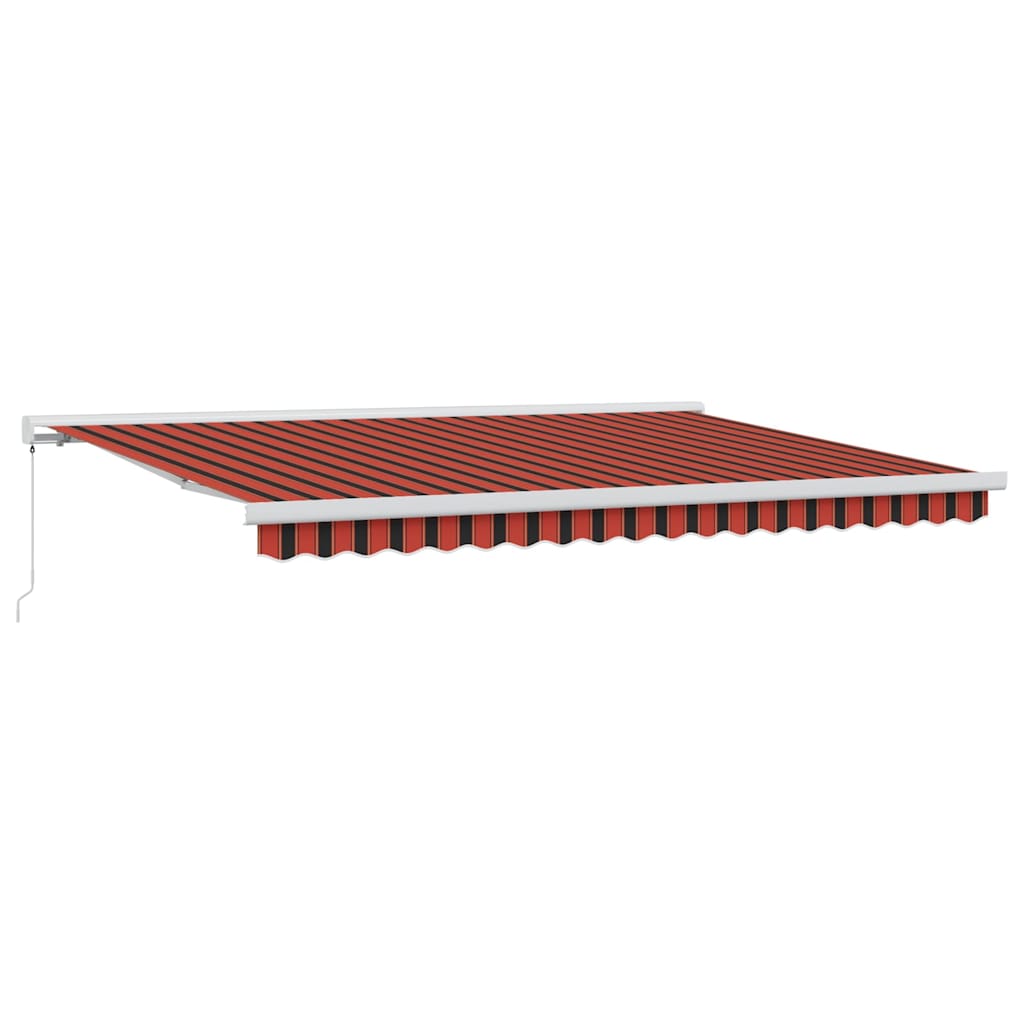 Kokkuvolditav varikatus Punane ja Must 450 × 300 cm