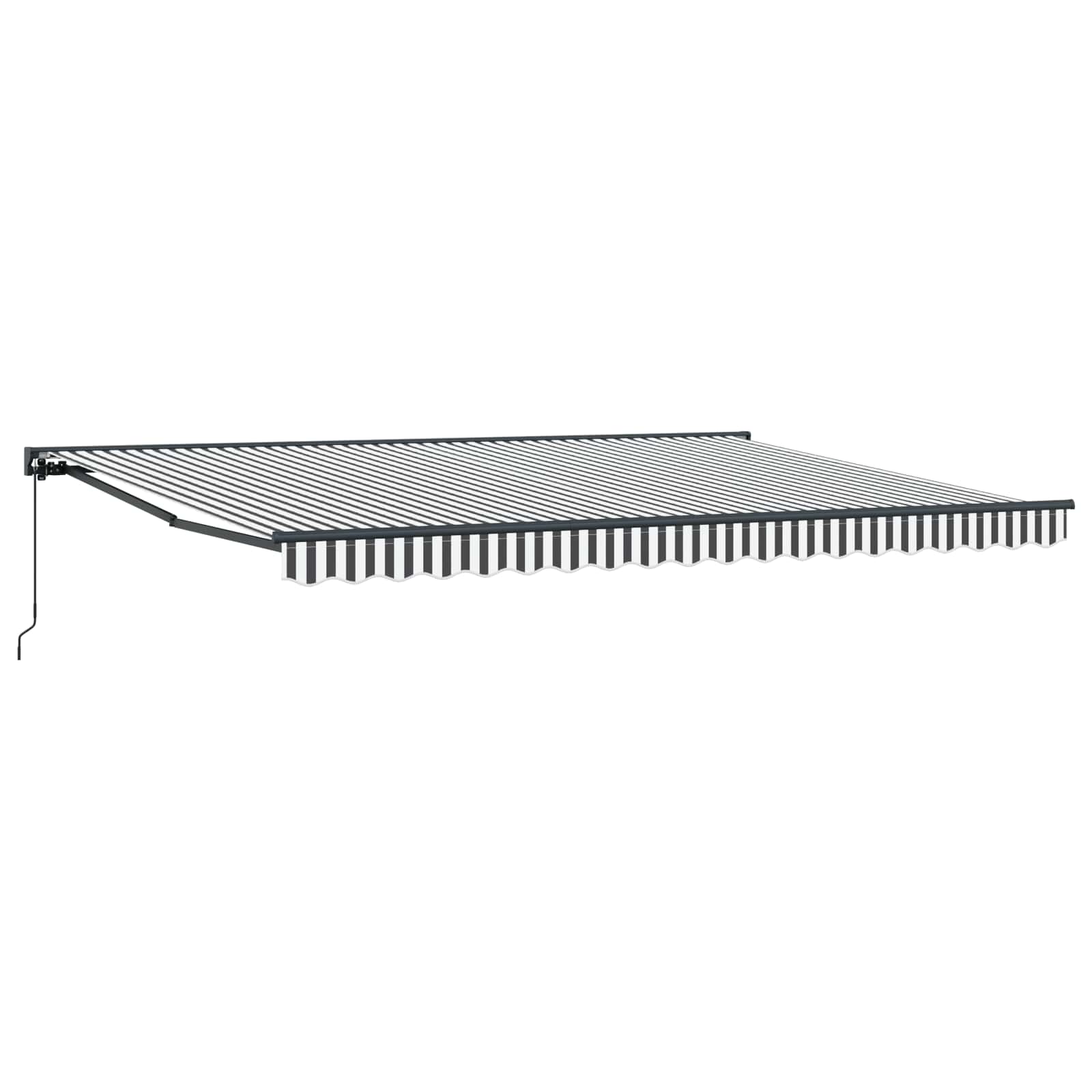 Kailastud raam Anthracite ja valge 450 × 300 cm