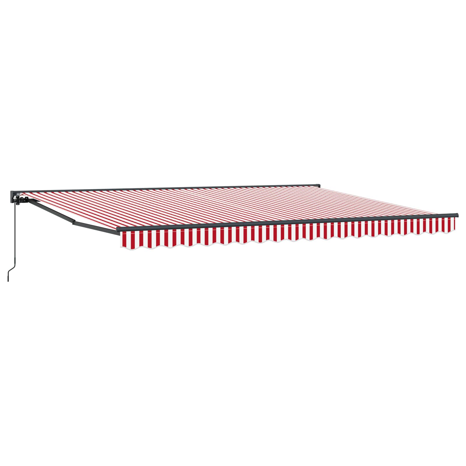 Kailastud raam Punane ja valge 450 × 300 cm