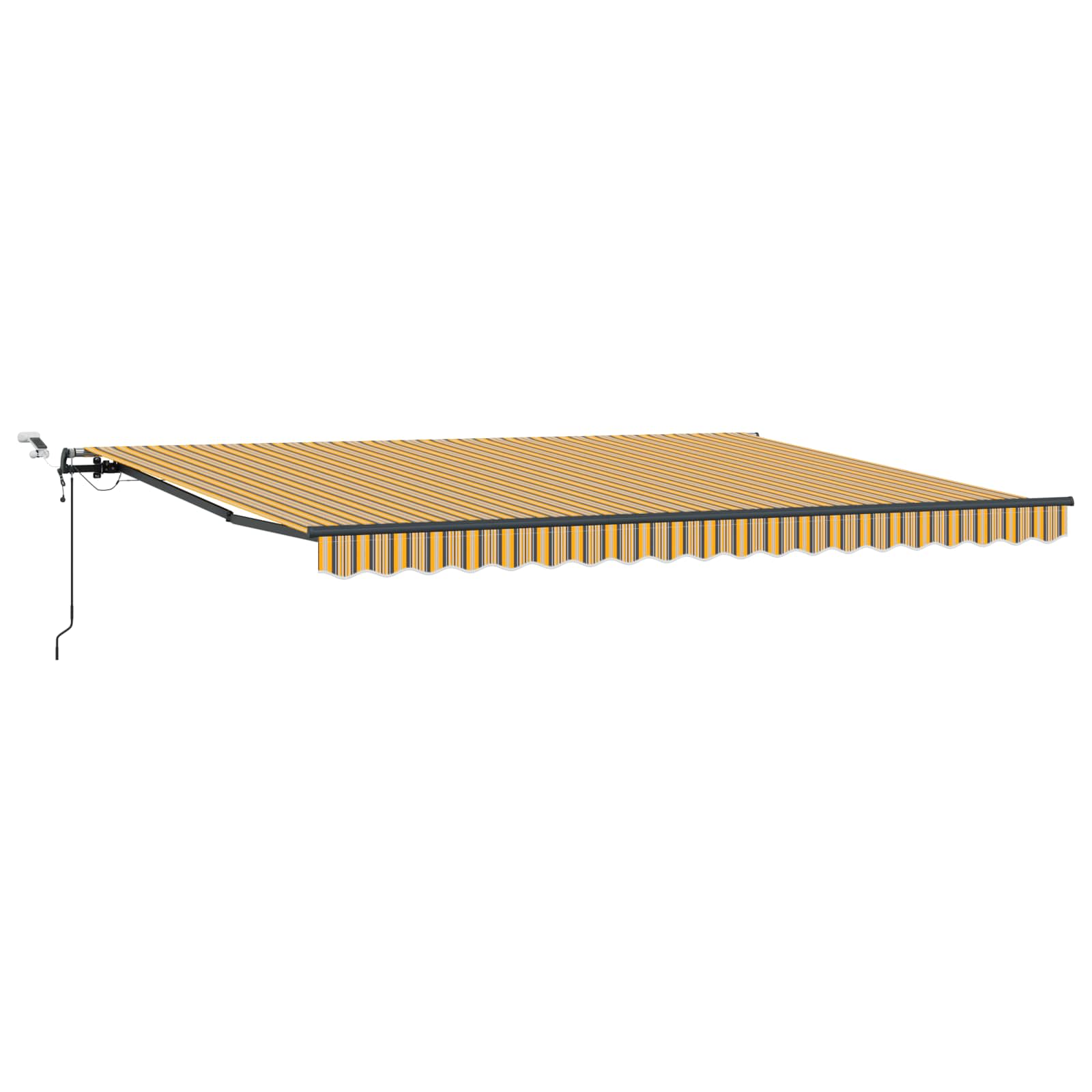 Kokkuvolditav varikatus Mitmevärviline 450 × 350 cm Polüester