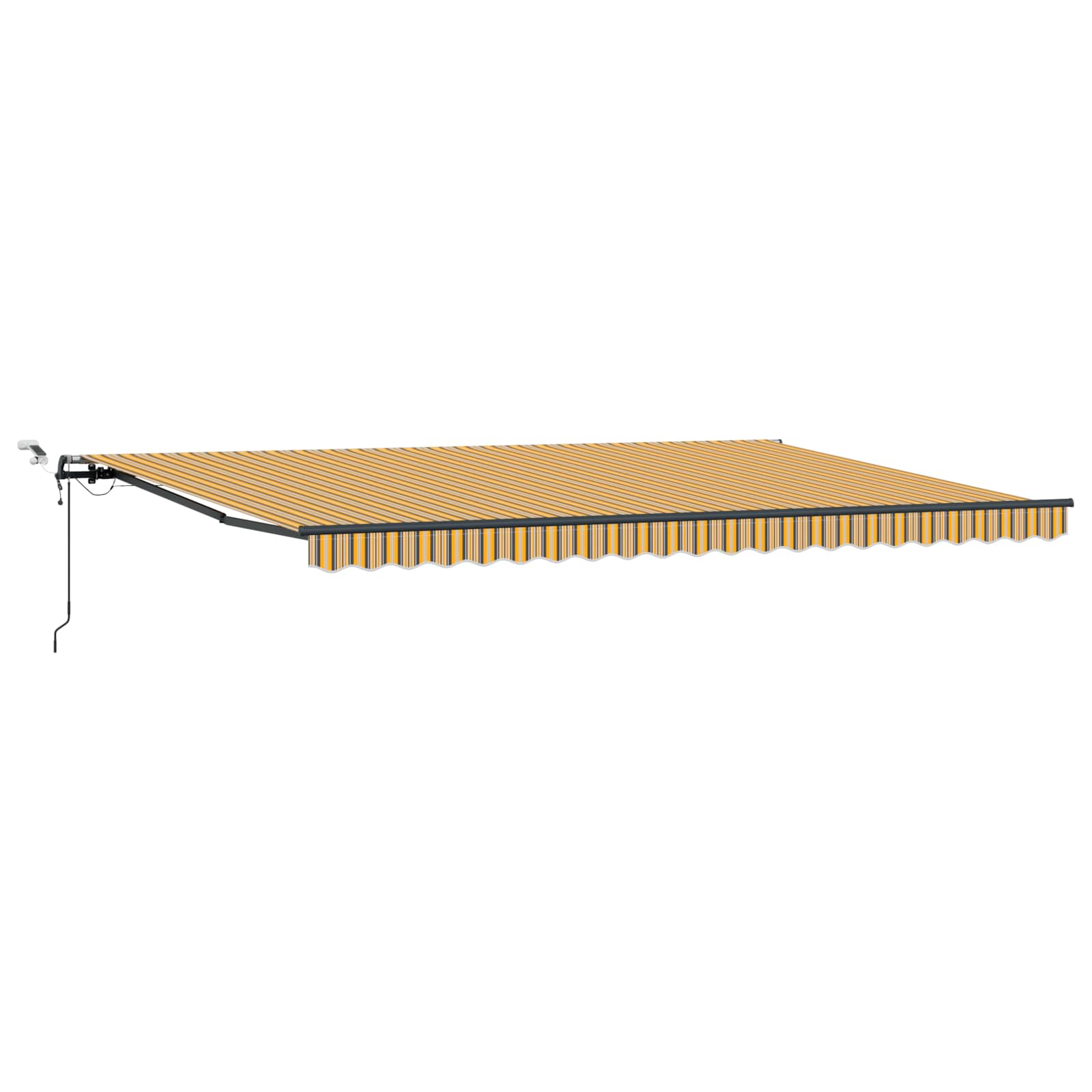 Kokkuvolditav varikatus Mitmevärviline 500 × 300 cm Polüester