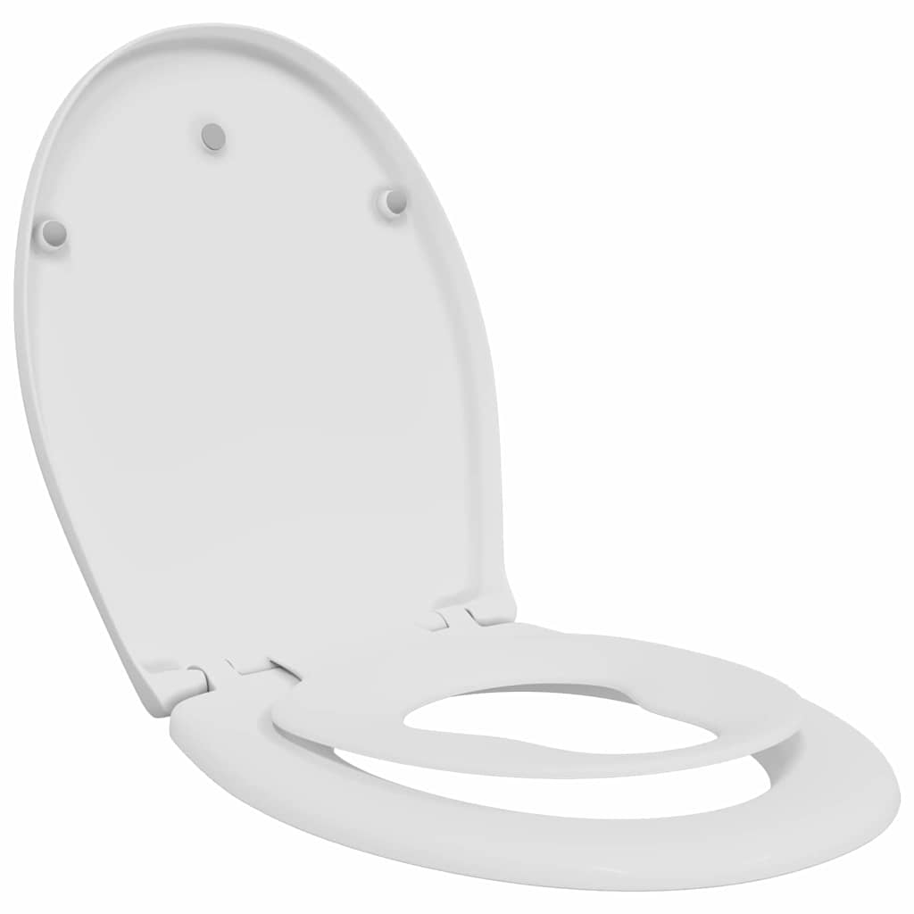 Tualettsari Valge 47 x 37 x 4 cm Duroplast