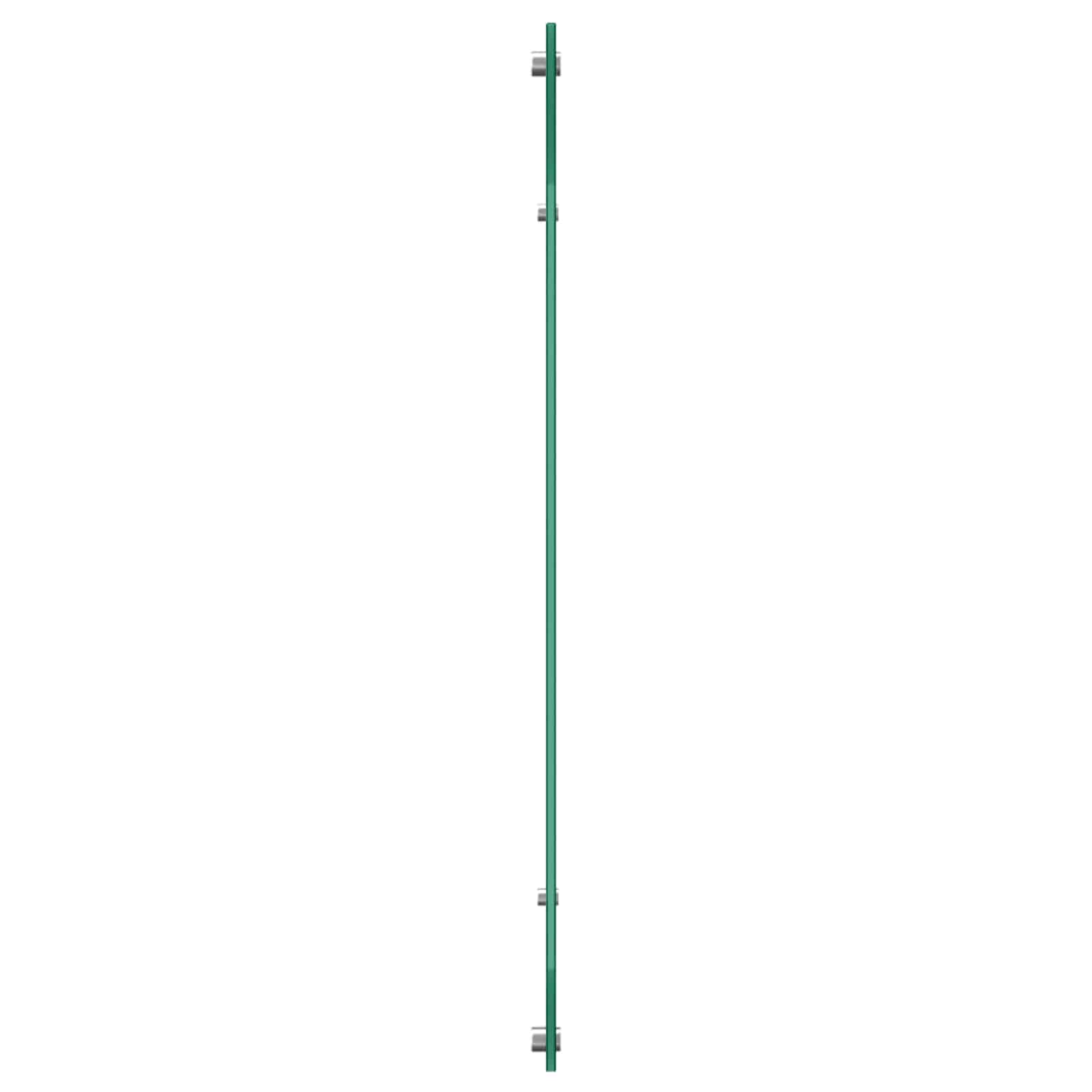 Köögiseina paneel Must 120 x 60 cm karastatud klaas