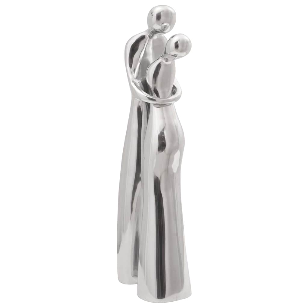 Skulptuur Hõbedane 10 x 16 x 49 cm Alumiinium