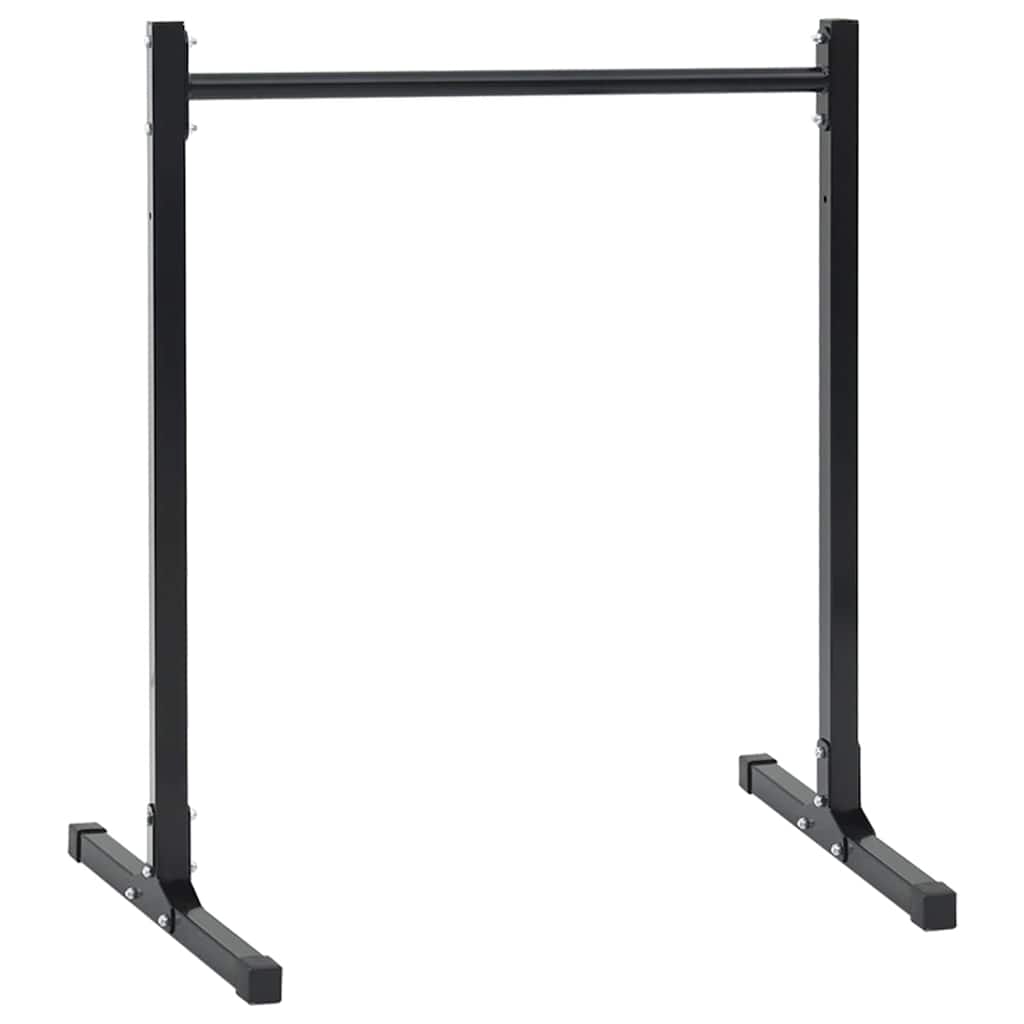 Dipijaam 2 tk Must 55 x 90 x 104.5 cm Pulbervärvitud teras