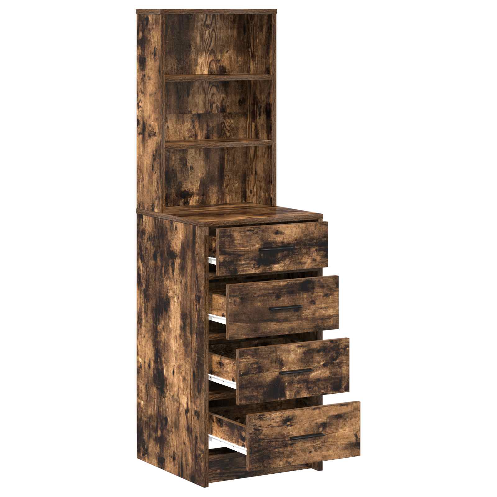 Kõrgushein Suitsutatud tamm 40 x 41 x 135 cm Tehispuit