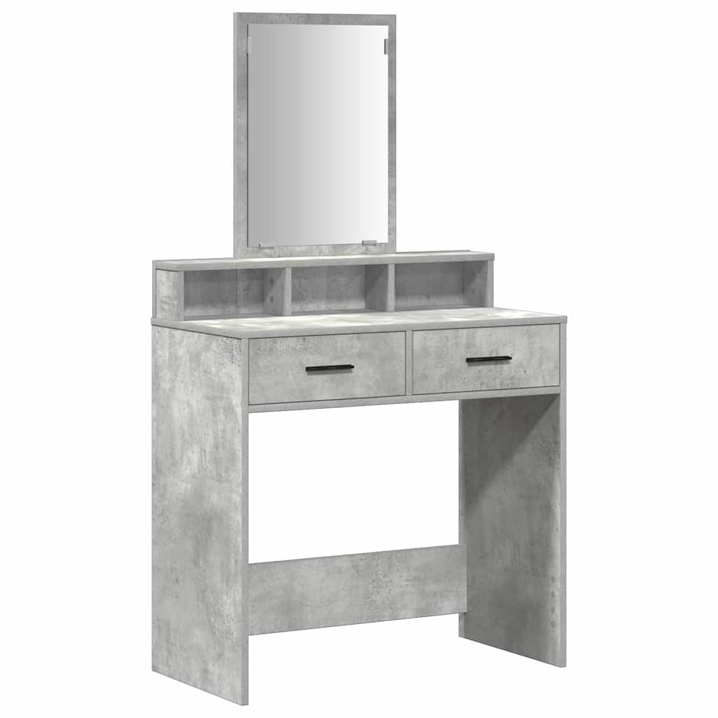 Riietumislaud Betoonhall 79 x 41 x 140 cm Tehispuit