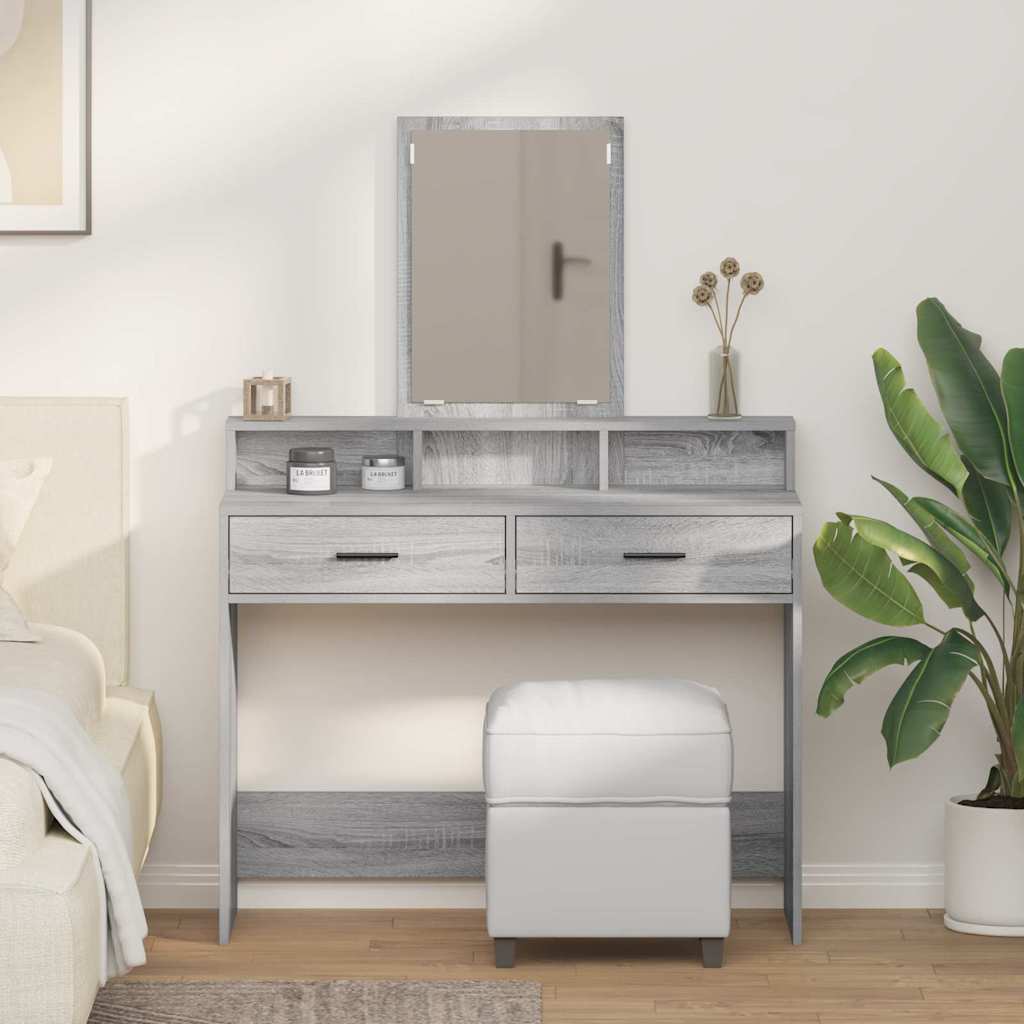 Riietumislaud Hall Sonoma 100 x 41 x 140 cm Tehispuit