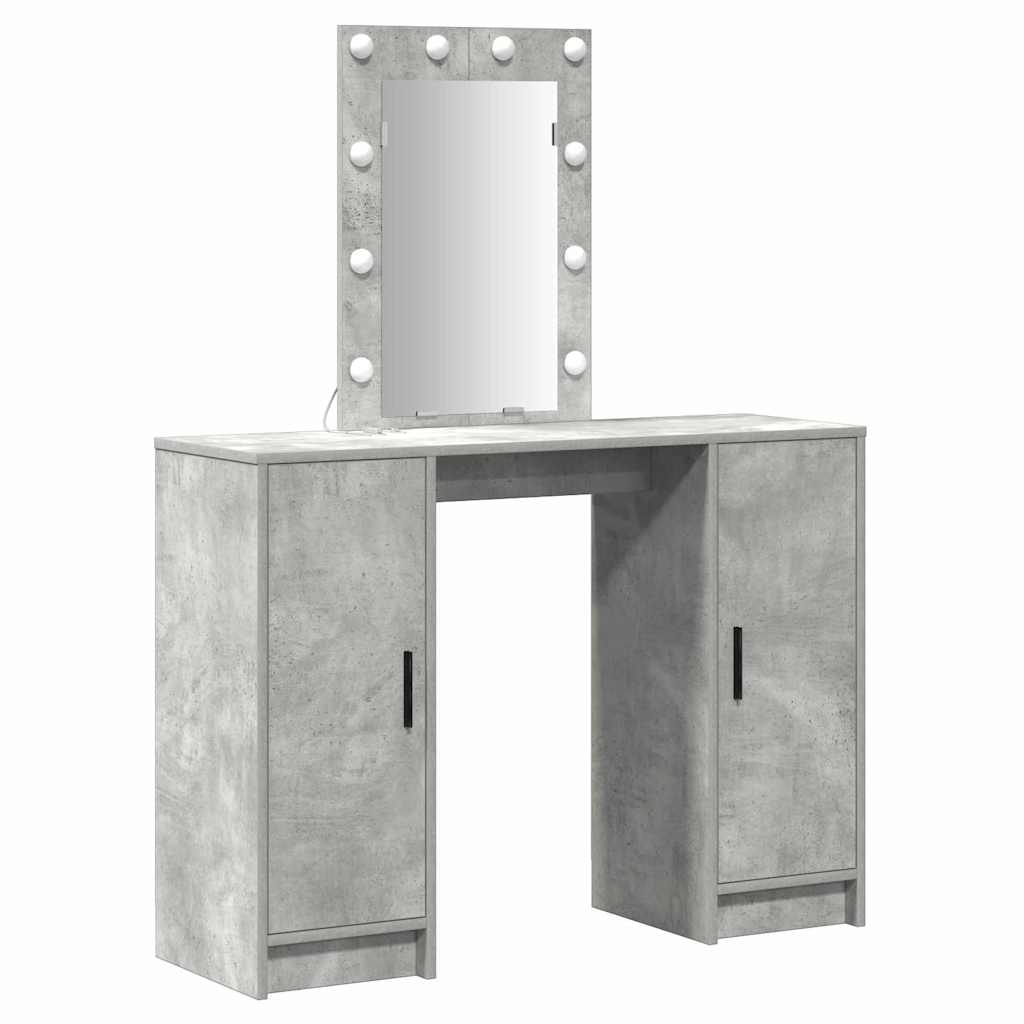 Riietumislaud Helehall 102 x 33 x 135 cm Tehispuit