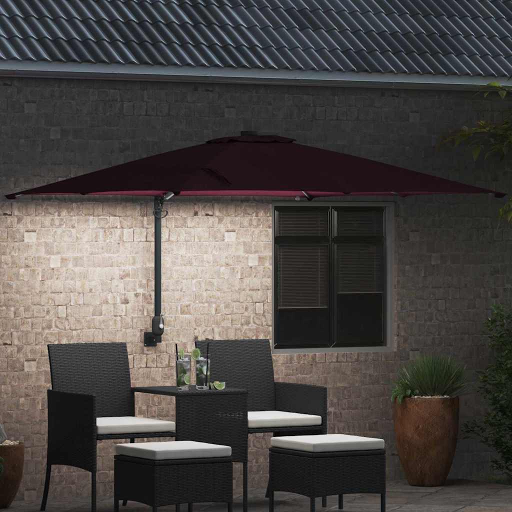 Aedapara Bordeaux punane 248,5 x 247,5 x 160 cm