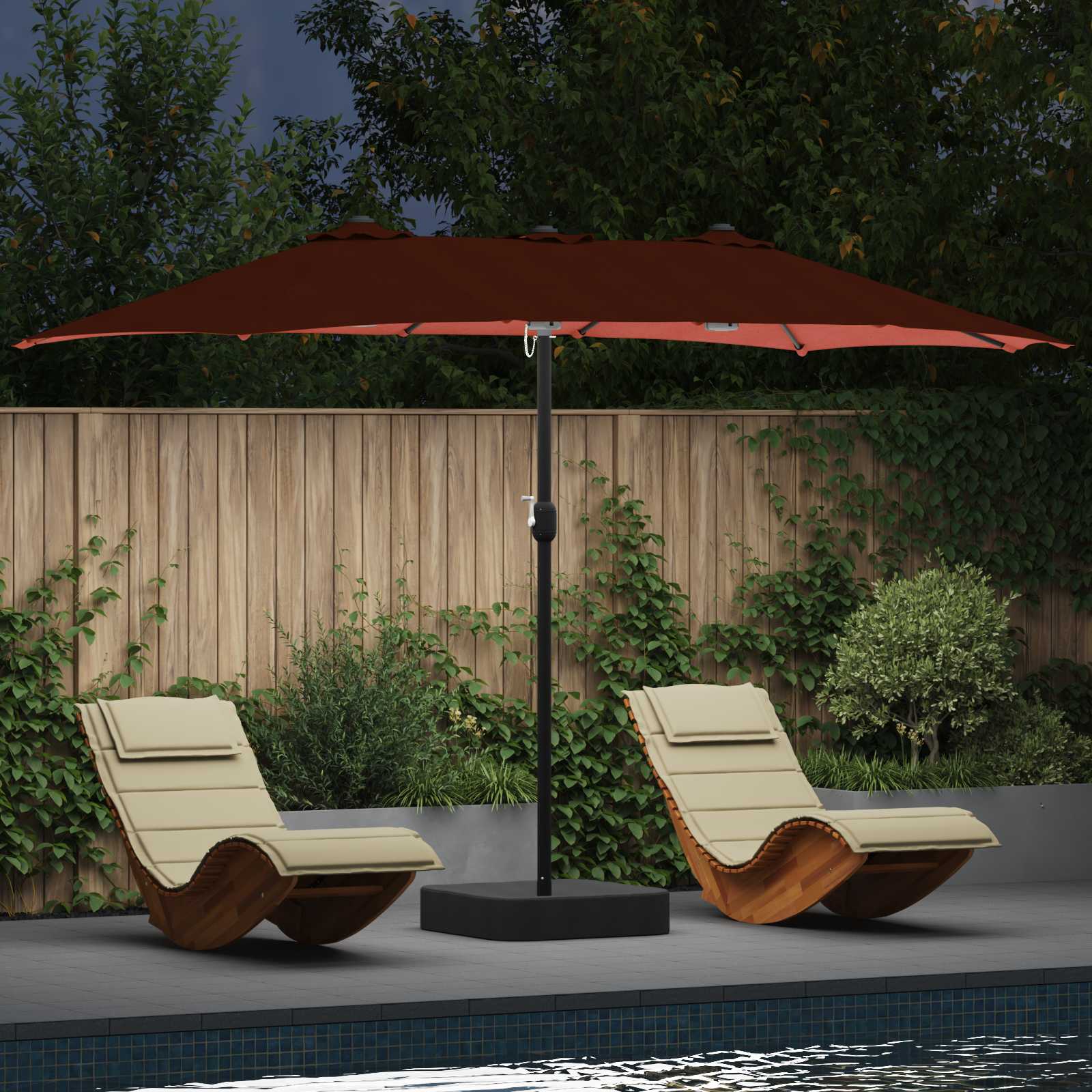Aedapara Terrakota 385 x 209 x 244 cm Polüester