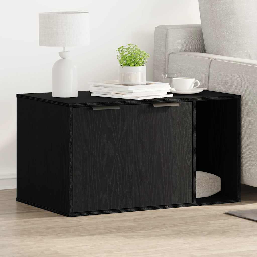 Kassiliivakasti kest, must tamm, 80 x 50 x 45 cm, töödeldud puit