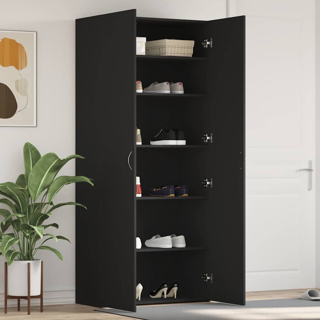 Kinga kapp 80 x 35.5 x 180 cm Tehispuit Must