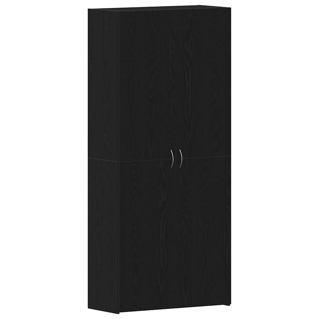 Kinga kapp 80 x 35.5 x 180 cm Tehispuit Must