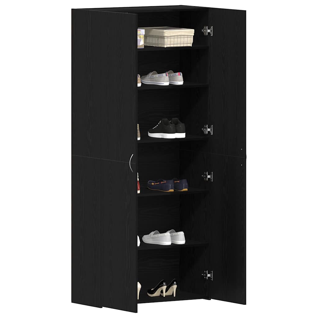 Kinga kapp 80 x 35.5 x 180 cm Tehispuit Must