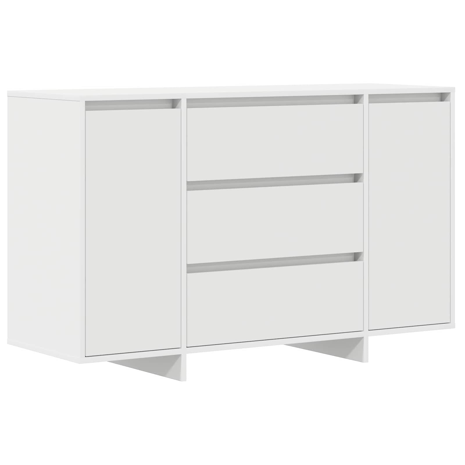 Kõide sahtliga Valge 120 x 41 x 75 cm Tehispuit