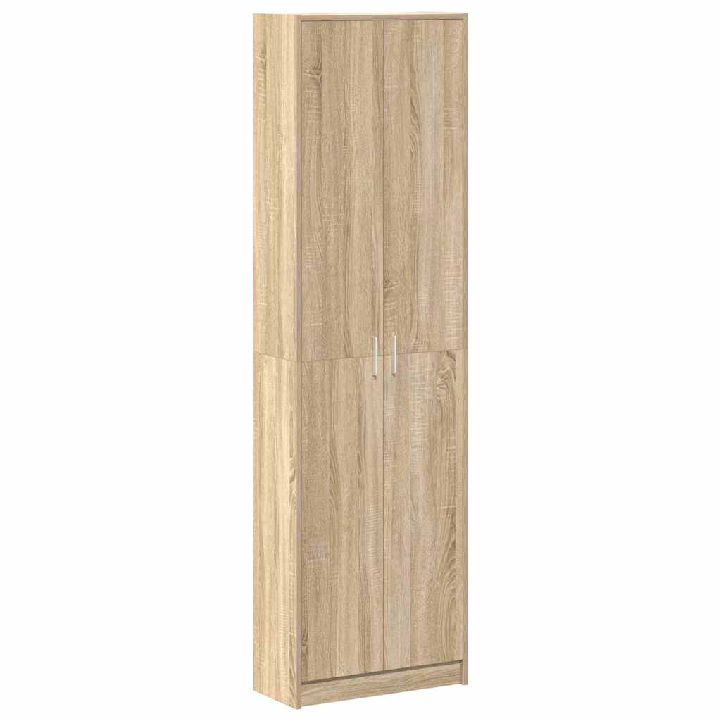 Garderoobikapp Sonoma tamm 55 x 25 x 189 cm Tehispuit
