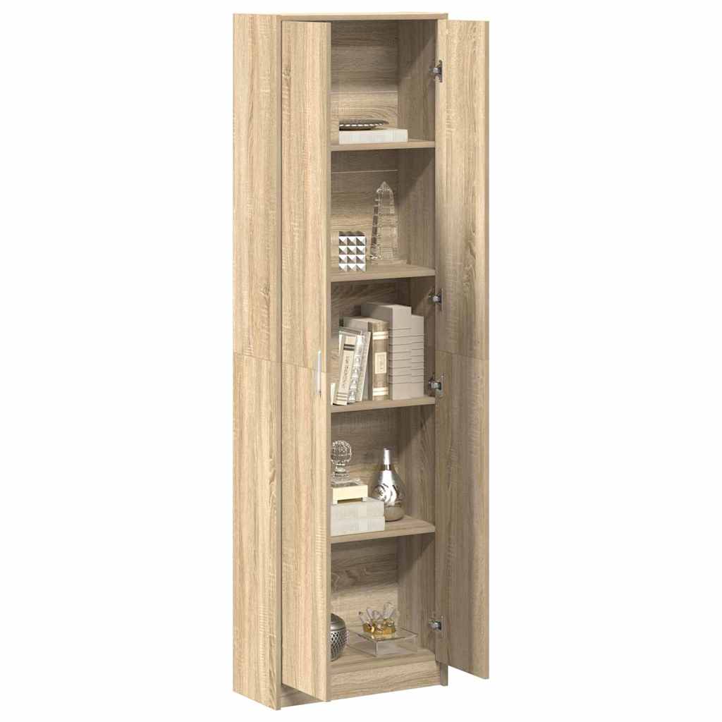 Garderoobikapp Sonoma tamm 55 x 25 x 189 cm Tehispuit