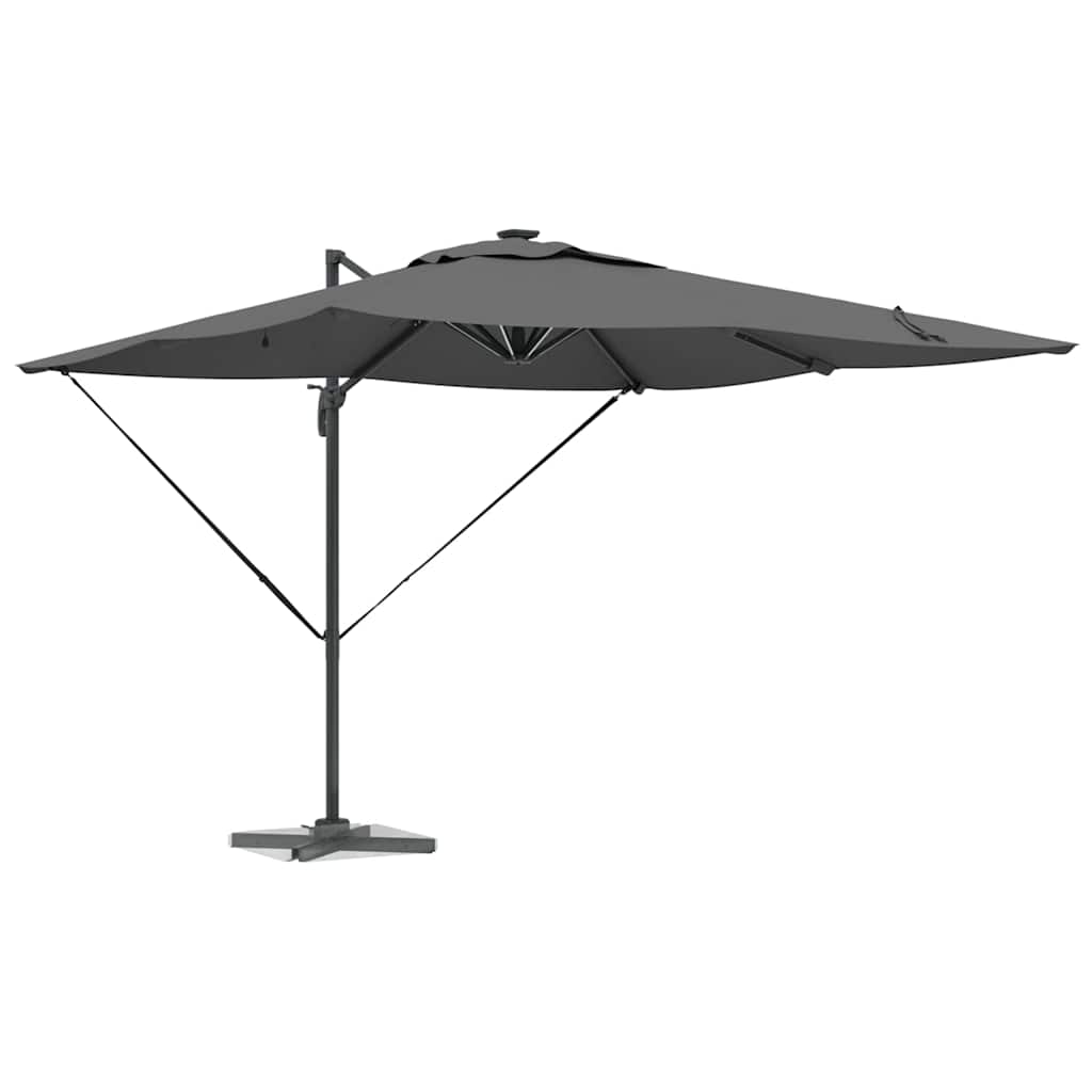 Päikesevari LED -ribatuledega Antrakiit 286 x 284 x 270 cm