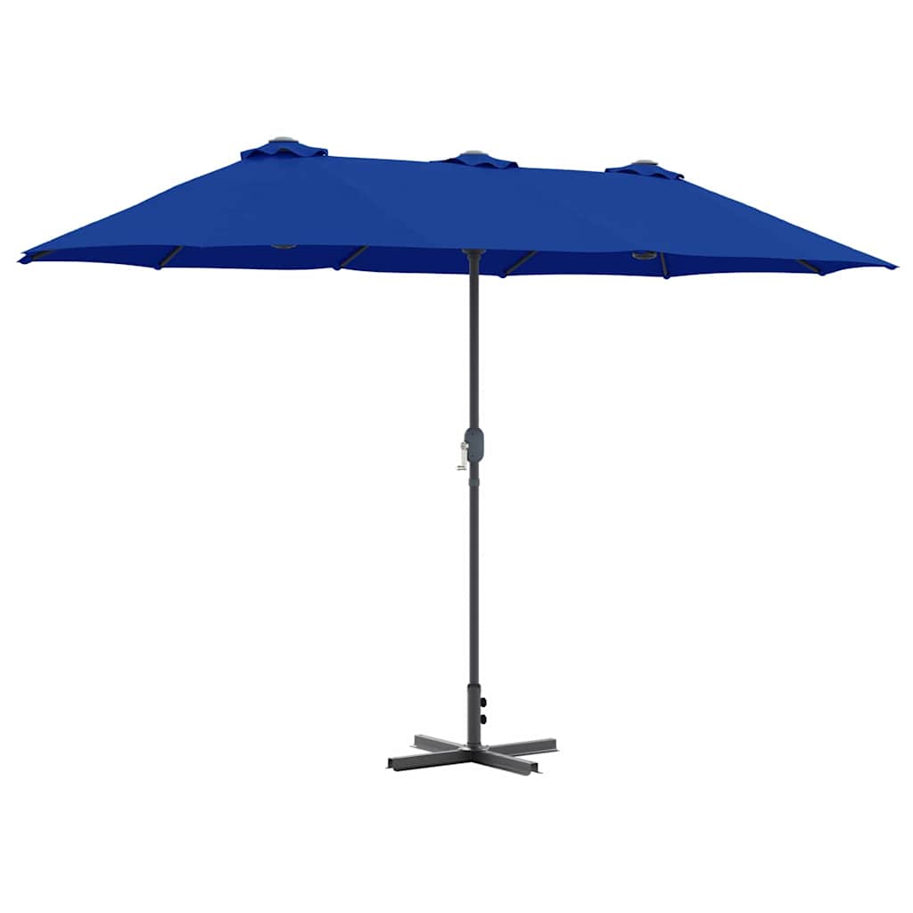 Aedapara 370 x 197 x 239 cm Polüester ja alumiinium Azurblau