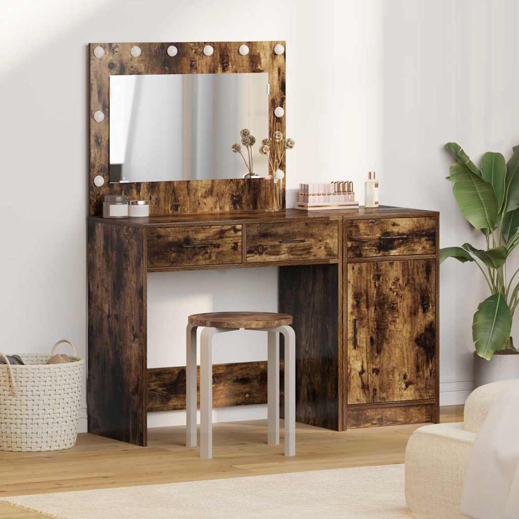 Riietumislaud 2 tk Pruun 40 x 41 x 75 cm Tehispuit