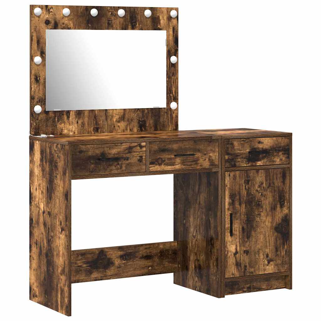 Riietumislaud 2 tk Pruun 40 x 41 x 75 cm Tehispuit