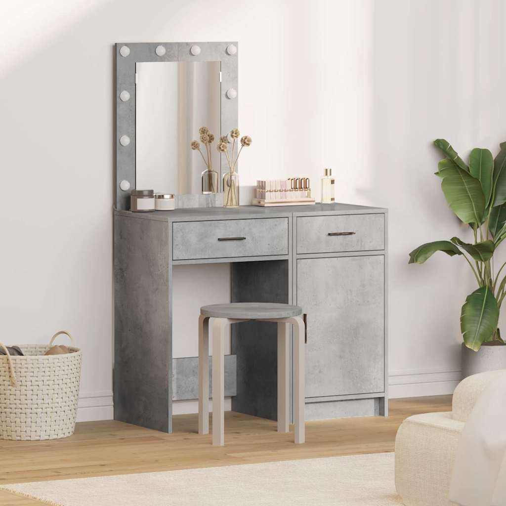 Riietumislaud 2 tk Hall 50 x 41 x 135 cm Tehispuit