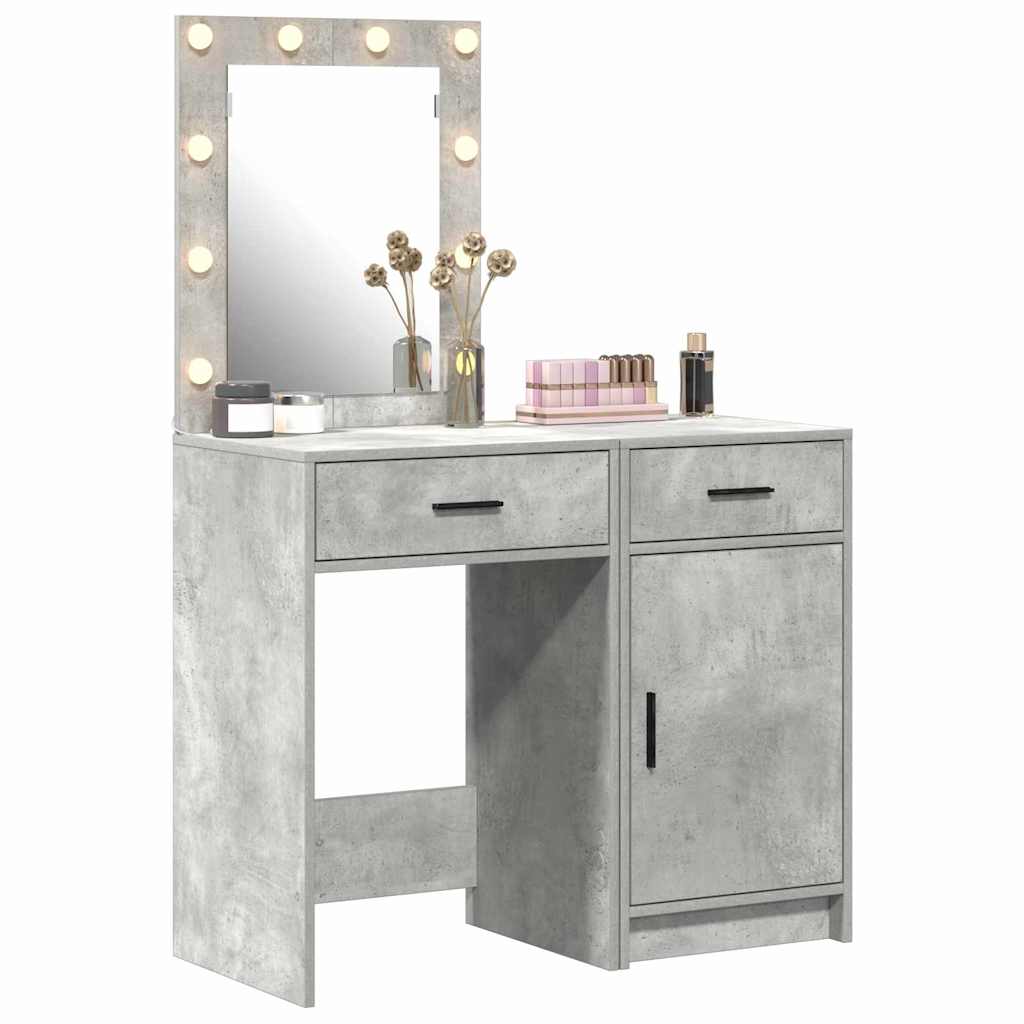 Riietumislaud 2 tk Hall 50 x 41 x 135 cm Tehispuit