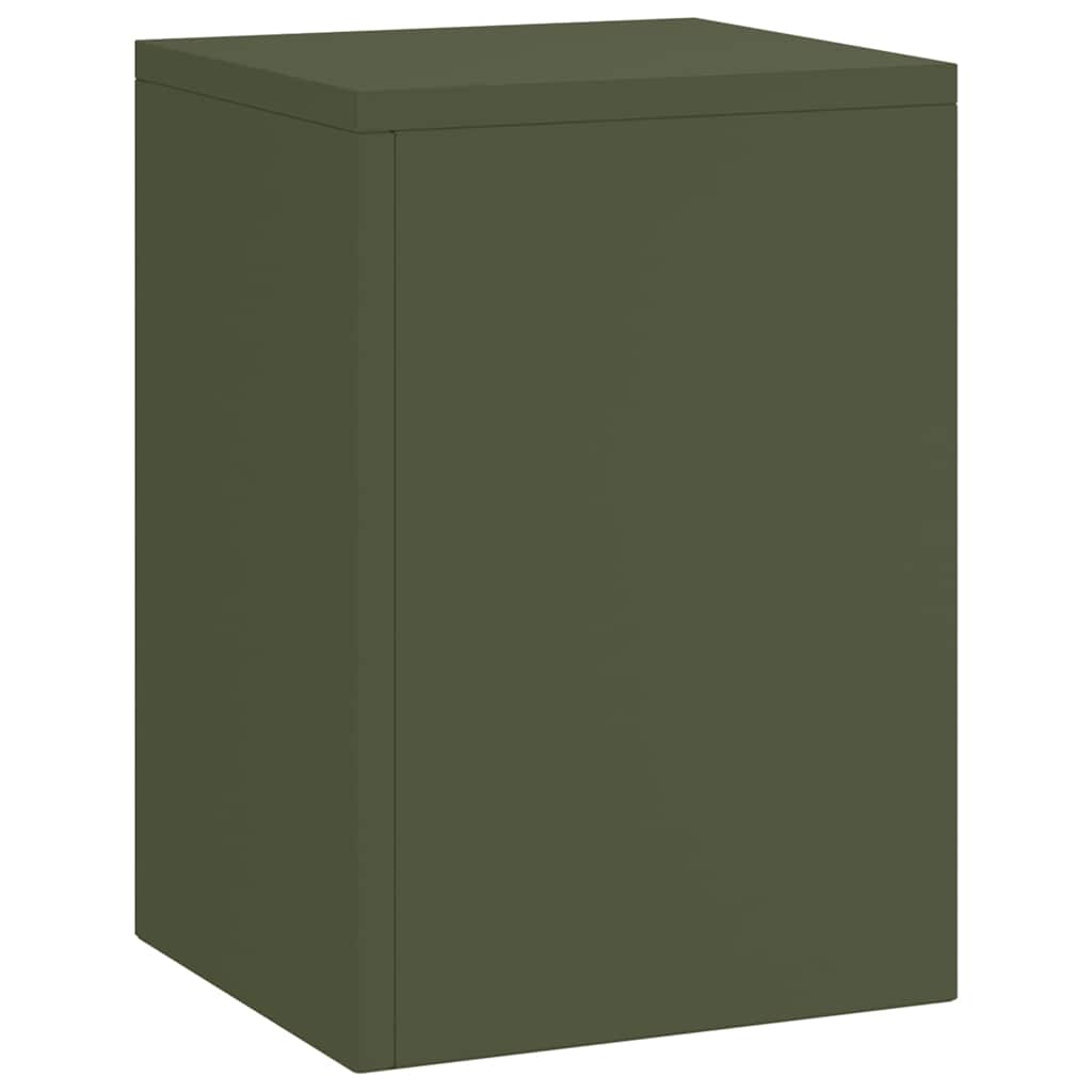 Taimede alus 3 tk Oliiviroheline 24 x 24 x 75 cm