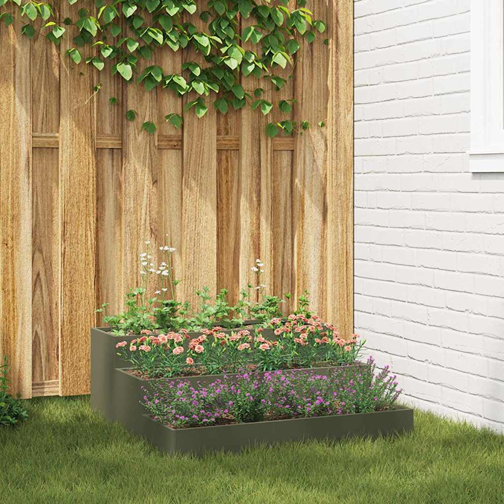 Aia istutuspot Küpset roheline 90 x 90 x 35 cm